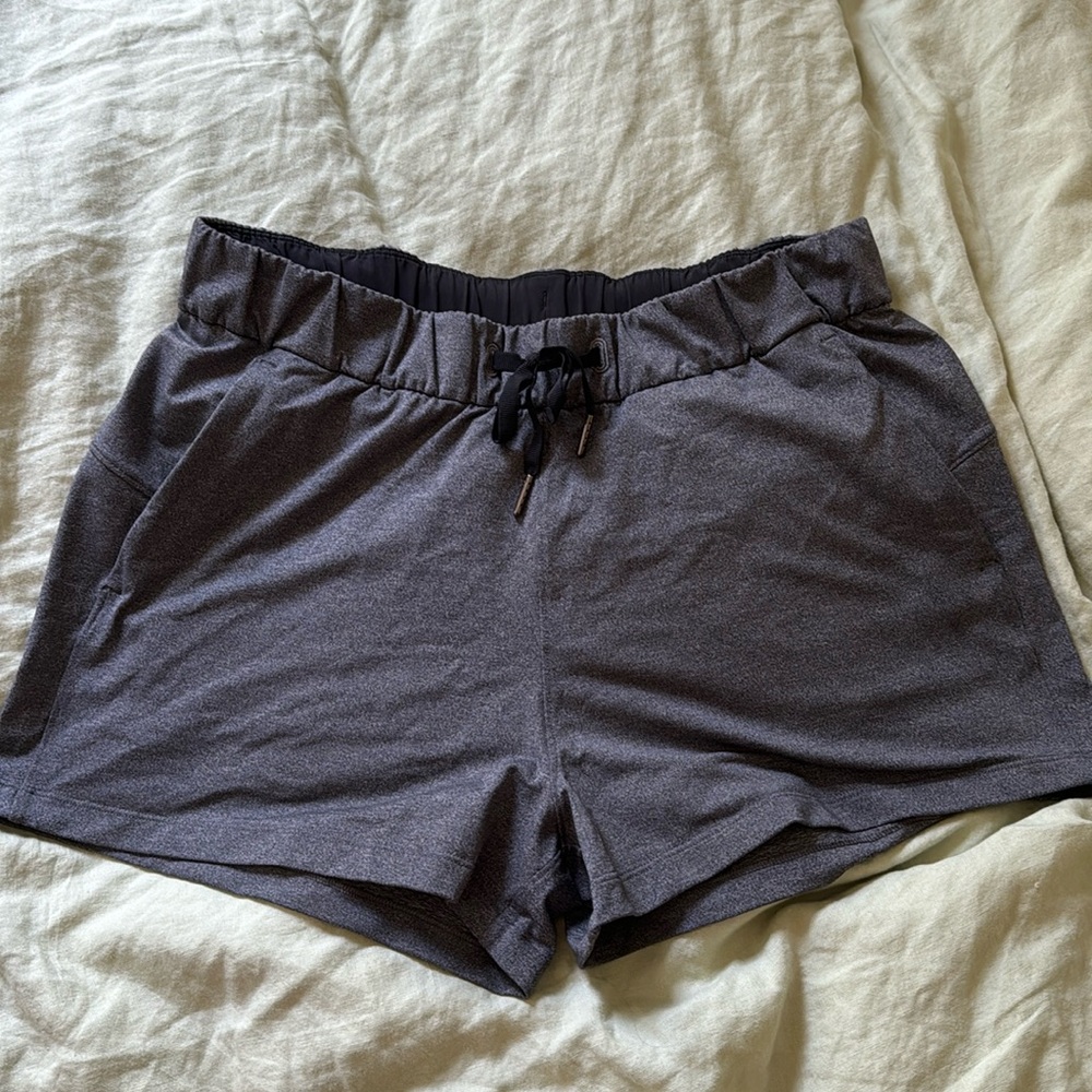 Lululemon grey athletic shorts